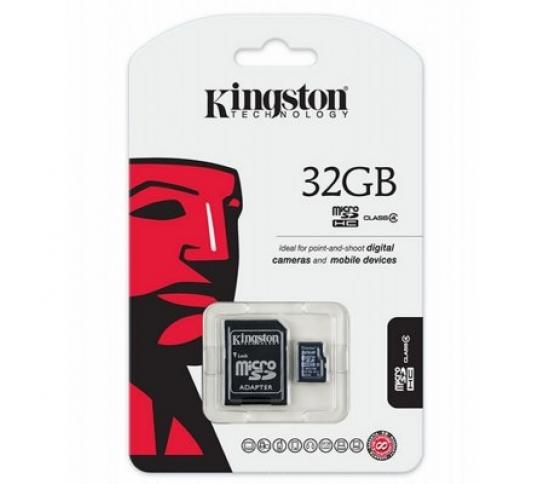 Kingston SDC4 32GB Micro SD HC Clase 4 32GB